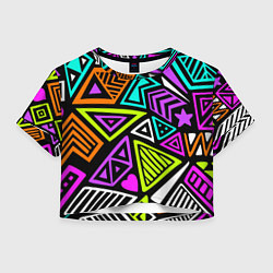 Женский топ Abstract geometric shapes