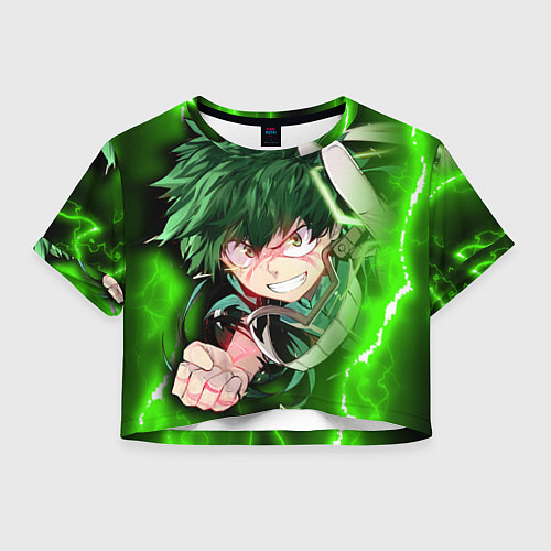 Женский топ Мидория - Дэку - Один за всех / 3D-принт – фото 1