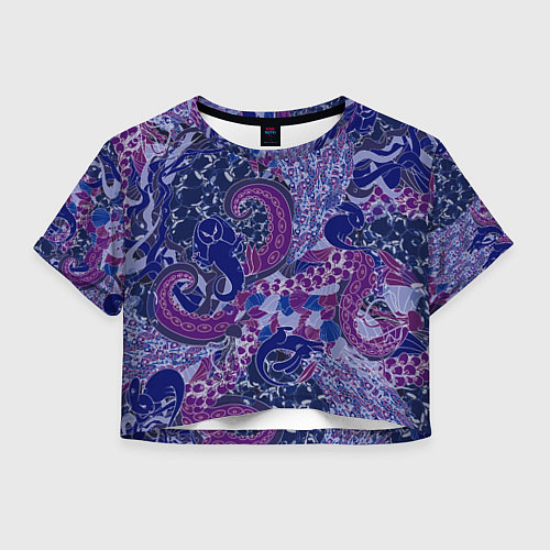 Женский топ Морской кролик / 3D-принт – фото 1