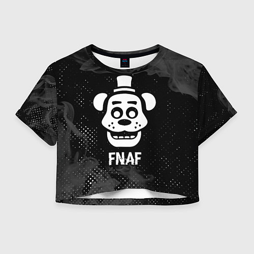 Женский топ FNAF glitch на темном фоне / 3D-принт – фото 1