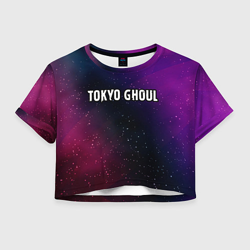 Женский топ Tokyo Ghoul gradient space / 3D-принт – фото 1