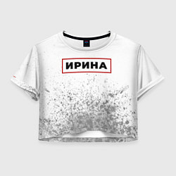Женский топ Ирина - в красной рамке на светлом