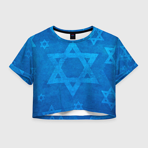 Женский топ Звезды Давида / 3D-принт – фото 1