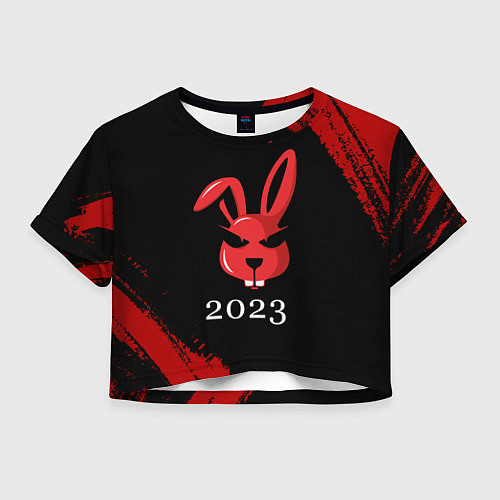 Женский топ Кролик 2023 суровый / 3D-принт – фото 1