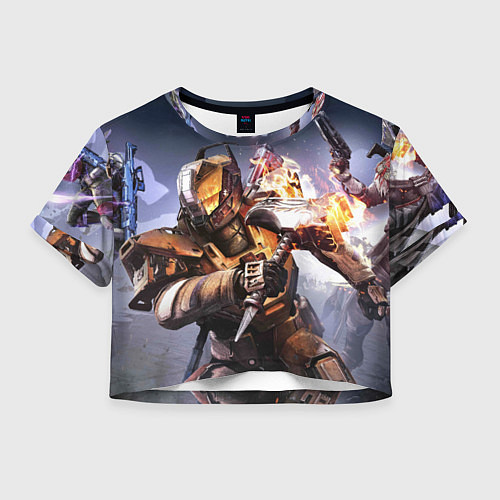 Женский топ Destiny воин / 3D-принт – фото 1