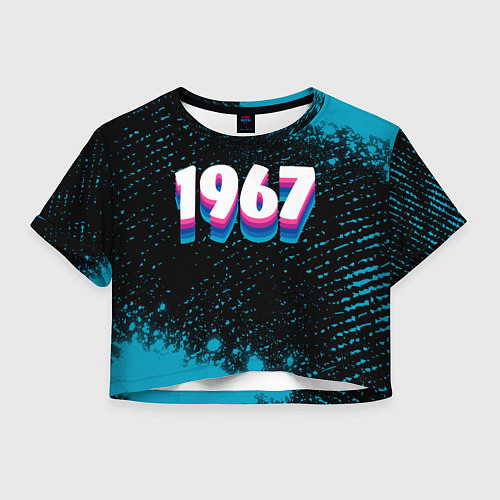 Женский топ Made in 1967: vintage art / 3D-принт – фото 1
