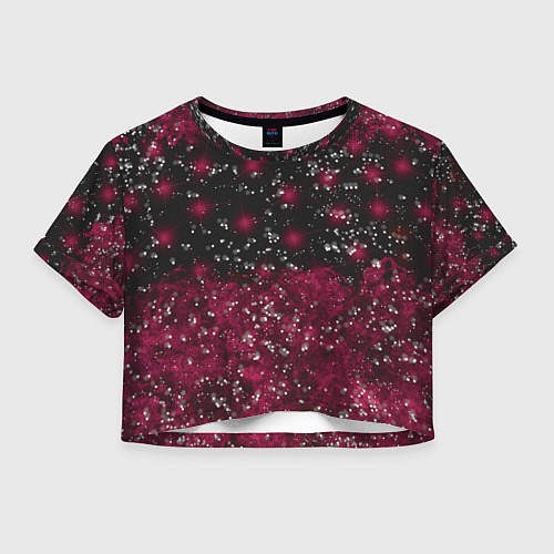 Женский топ Звёзды и лучи / 3D-принт – фото 1