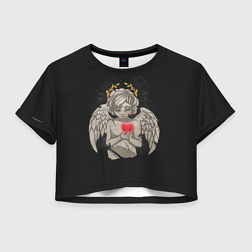 Женский топ Разбитый ангел / 3D-принт – фото 1