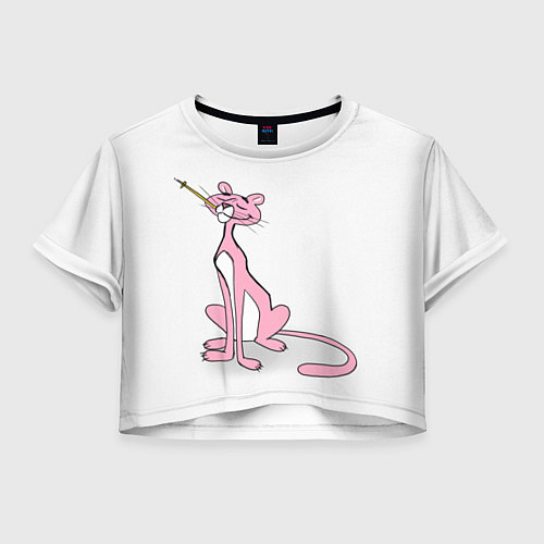 Женский топ Шикарная пантера / 3D-принт – фото 1