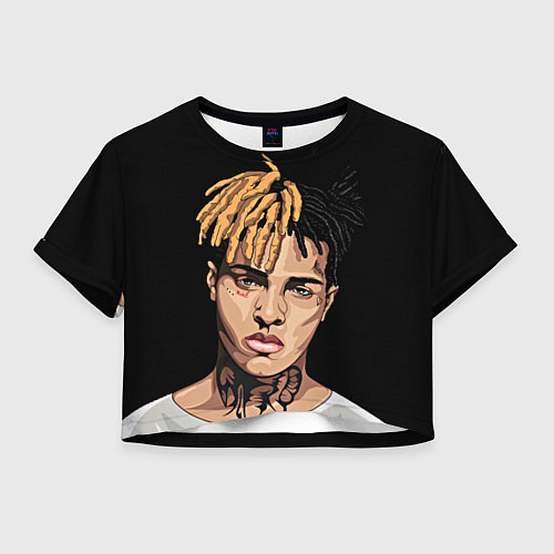 Женский топ XXXTentacion art / 3D-принт – фото 1