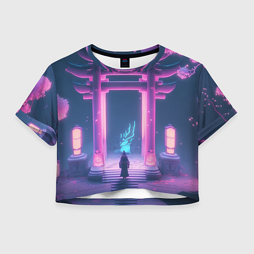 Женский топ Магические врата / 3D-принт – фото 1