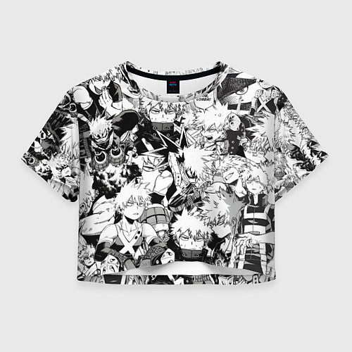 Женский топ Кацуки Бакуго - Моя геройская академия / 3D-принт – фото 1