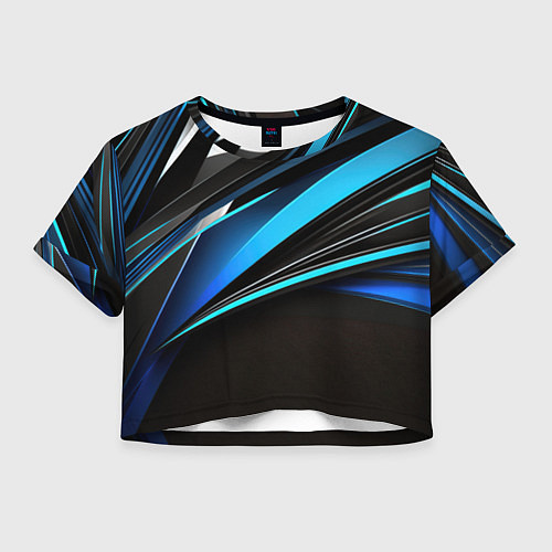 Женский топ Dark geometry / 3D-принт – фото 1