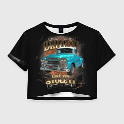 Женский топ Пикап Chevrolet Apache 3100 1959 года