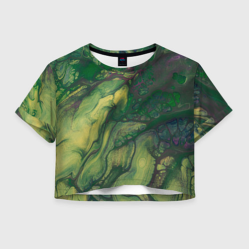 Женский топ Кислотные корни / 3D-принт – фото 1