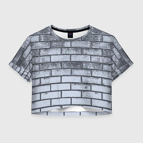 Женский топ Grey wall / 3D-принт – фото 1