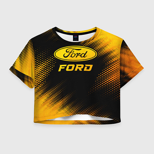 Женский топ Ford - gold gradient / 3D-принт – фото 1