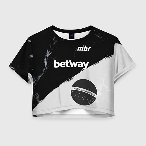 Женский топ Форма MIBR / 3D-принт – фото 1