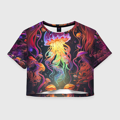 Женский топ Фантастическая медуза / 3D-принт – фото 1