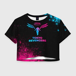 Женский топ Tokyo Revengers - neon gradient