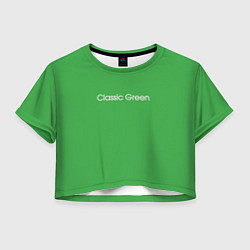 Женский топ Classic Green
