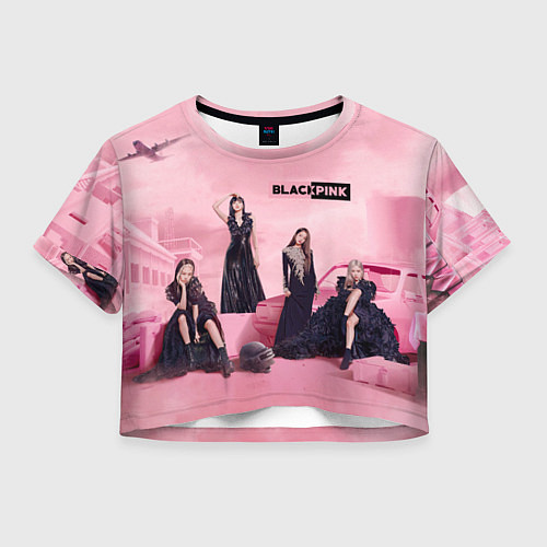 Женский топ Blackpink poster / 3D-принт – фото 1