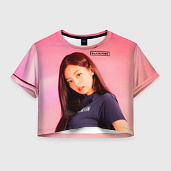 Женский топ Jennie Blackpink kpop