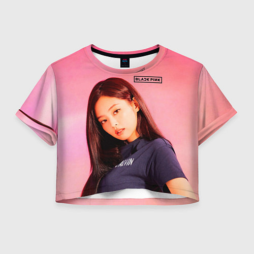 Женский топ Jennie Blackpink kpop / 3D-принт – фото 1