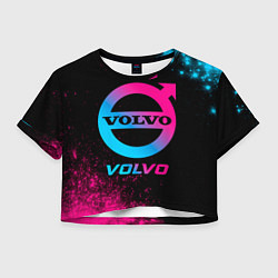 Женский топ Volvo - neon gradient