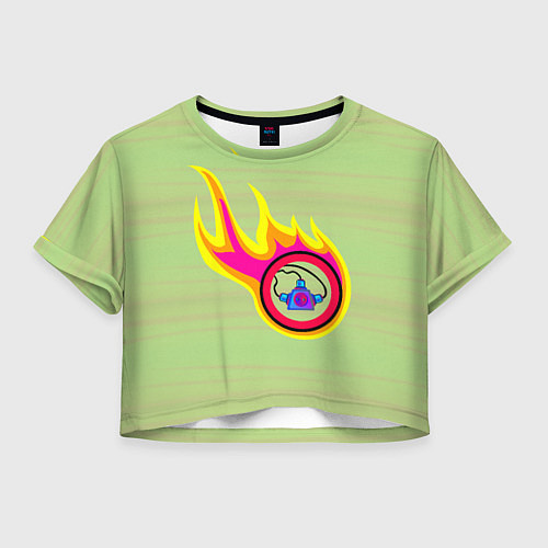 Женский топ Пожарная памятка / 3D-принт – фото 1