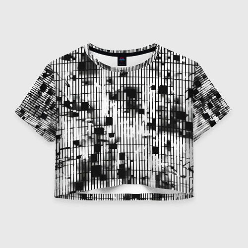 Женский топ Устрашающая сеть / 3D-принт – фото 1