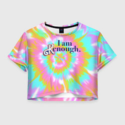 Женский топ I am Kenough - retro tie-dye