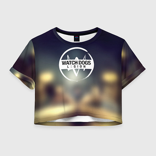 Женский топ Watch Dogs легион / 3D-принт – фото 1