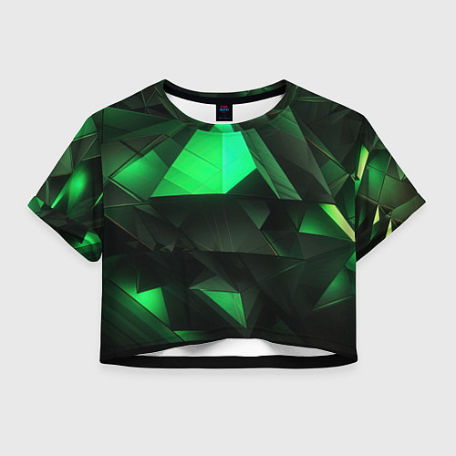 Женский топ Геометрические фигуры / 3D-принт – фото 1