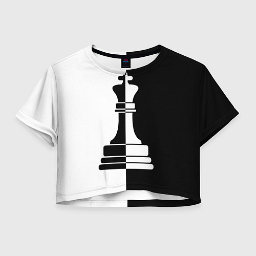 Женский топ Ферзь / 3D-принт – фото 1