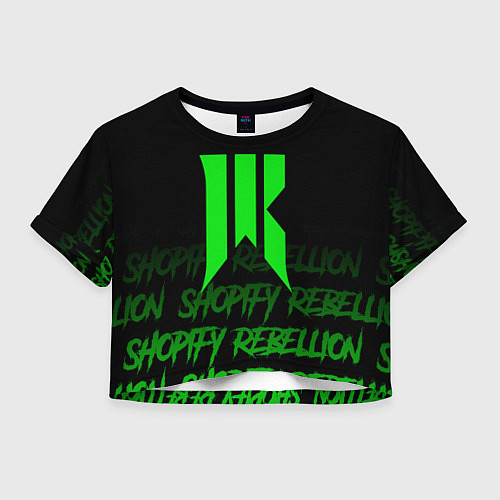 Женский топ Shopify Rebellion / 3D-принт – фото 1