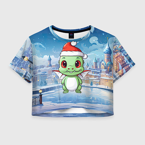 Женский топ Год дракона 2024 / 3D-принт – фото 1