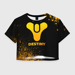 Женский топ Destiny - gold gradient