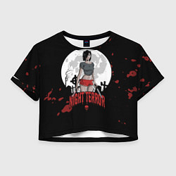 Женский топ Ночной ужас Хеллоуина