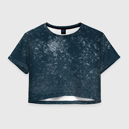 Женский топ Абстракция - gray blue / 3D-принт – фото 1