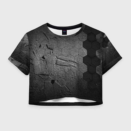 Женский топ Шестиугольник на стене / 3D-принт – фото 1