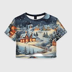 Женский топ В поисках новогоднего чуда