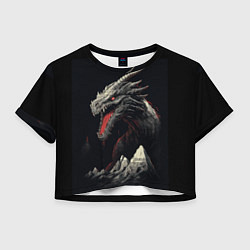 Женский топ Дракон морозных узоров