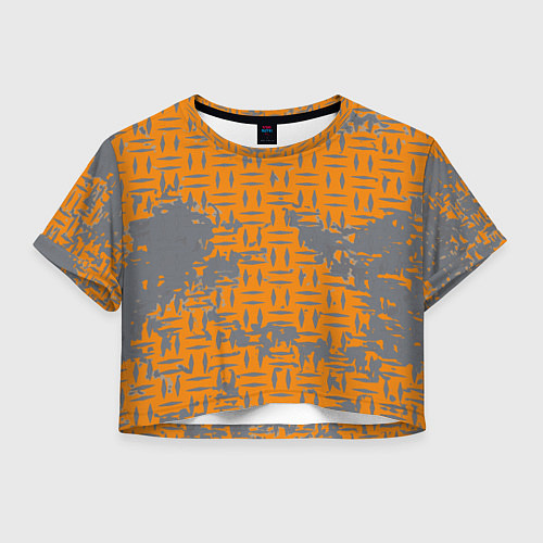 Женский топ Старый металл / 3D-принт – фото 1