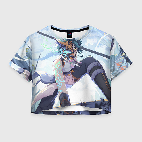 Женский топ Genshin Impact Сяо Xiao Mask / 3D-принт – фото 1