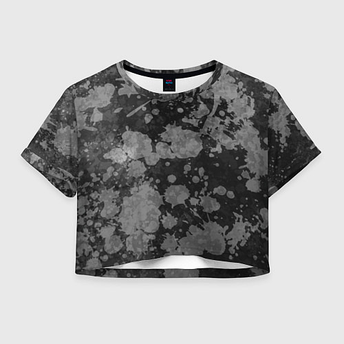 Женский топ Абстракция - светлое на темном / 3D-принт – фото 1