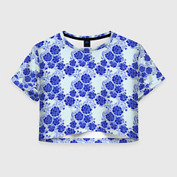 Женский топ Гжель классика