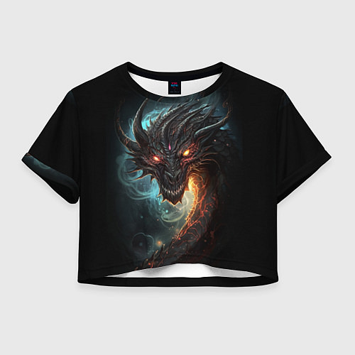 Женский топ Фэнтази дракон символ 2024 / 3D-принт – фото 1