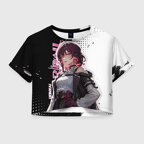 Женский топ Кафка из хонкай / 3D-принт – фото 1