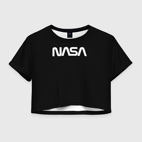 Женский топ NASA space logo / 3D-принт – фото 1